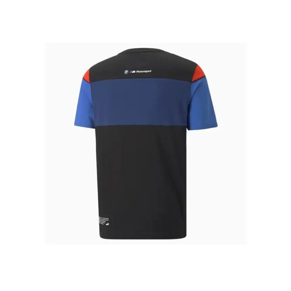 PUMA BMW MOTORSPORT SDS Men's T-Shirt Color Black and Blue Size XXL NWT - Picture 9 of 15